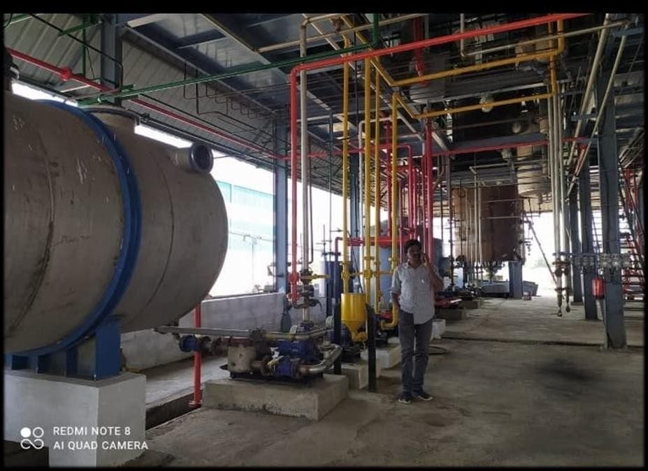 Indoor Tank and Piping Assembly