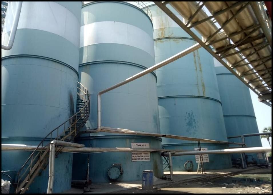 Storage Tank Structural Support