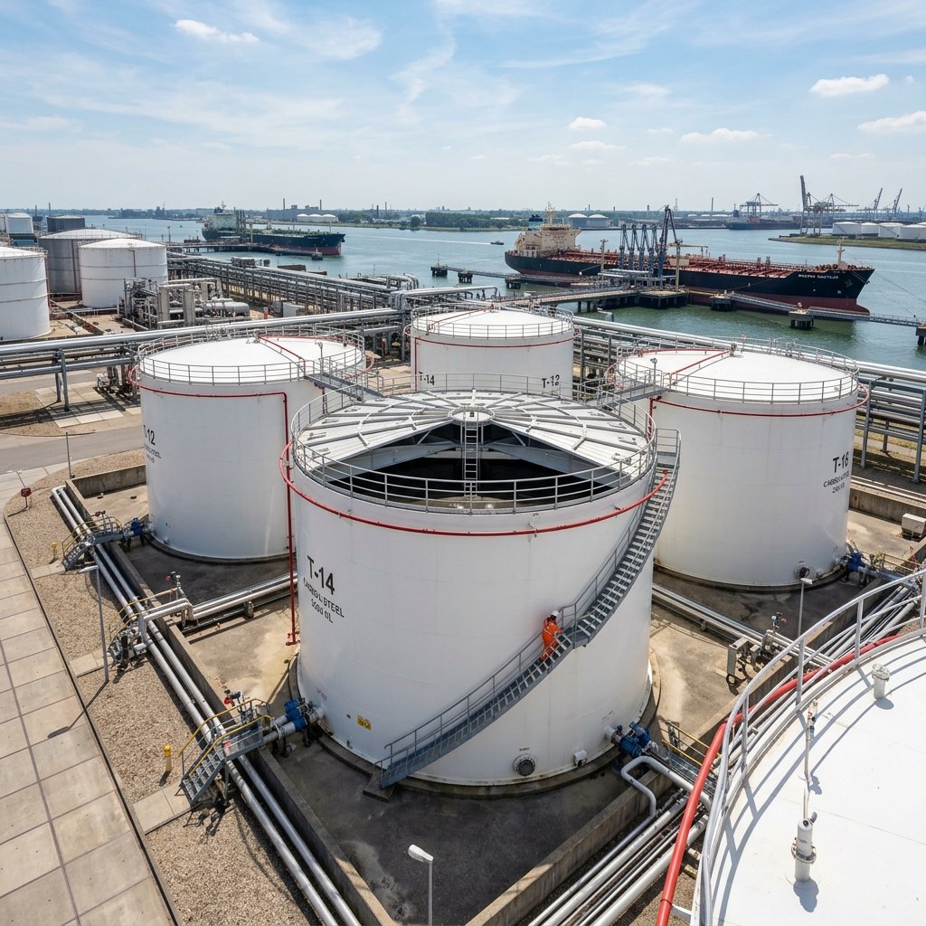 Double Deck Floating Roof Tank